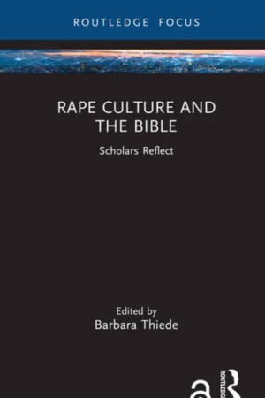 book cover with title Rape Culture and the Bible