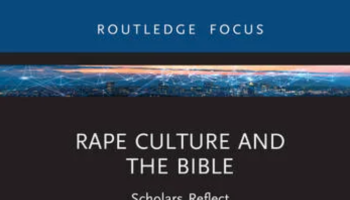 book cover with title Rape Culture and the Bible