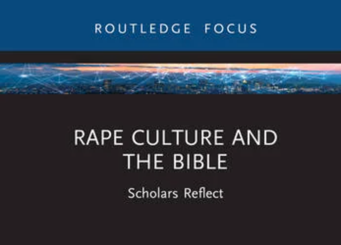 book cover with title Rape Culture and the Bible