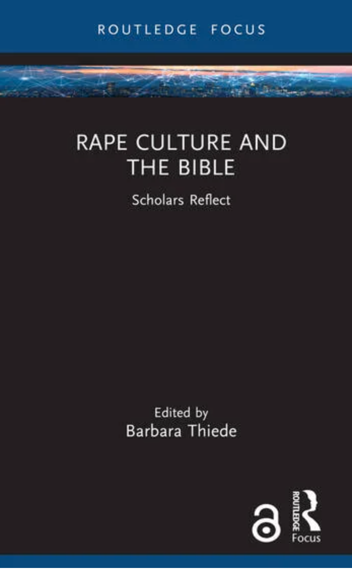 book cover with title Rape Culture and the Bible